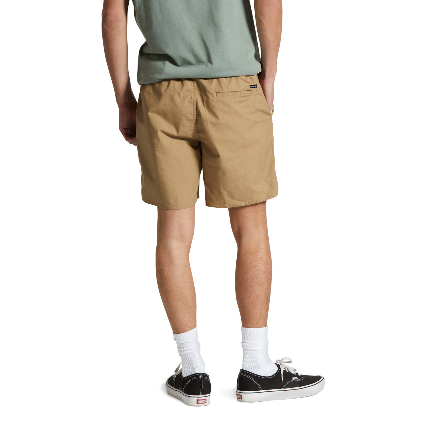 Brixton Everyday Coolmax® Short - Khaki - MODA3