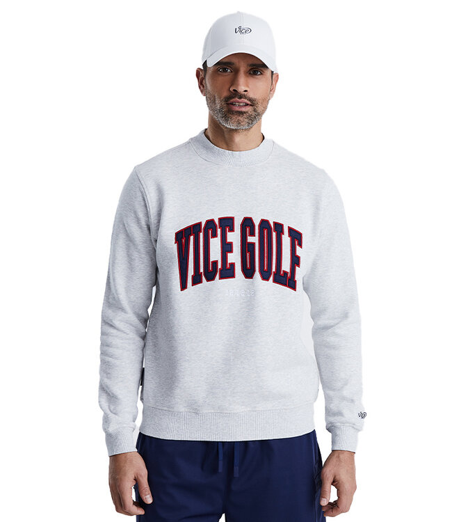 VICE GOLF College Crewneck Sweatshirt
