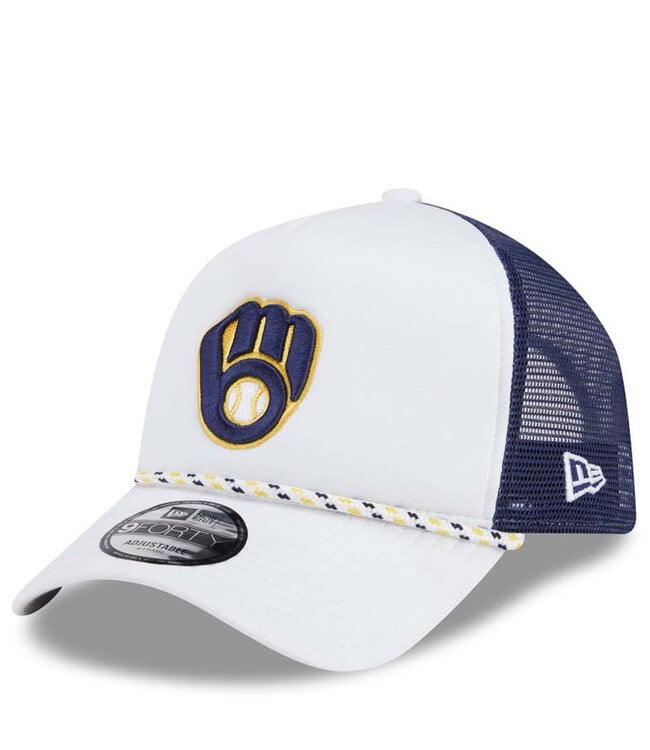 NEW ERA Brewers Court Sport 9Forty Trucker Hat