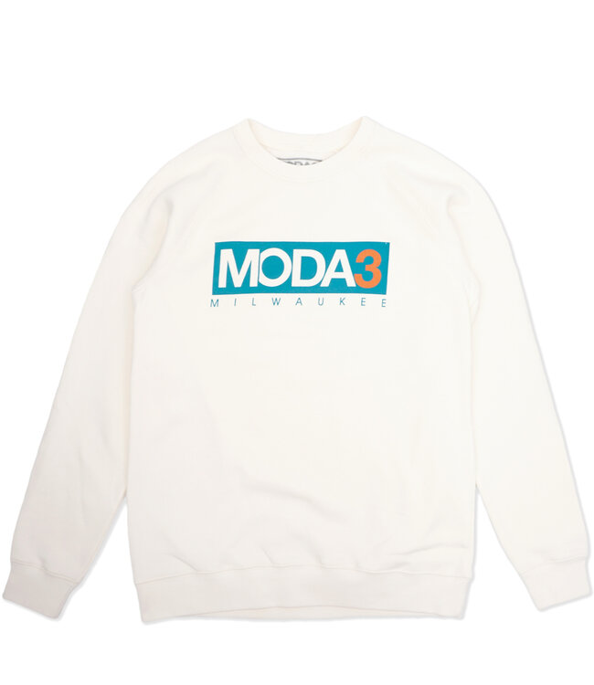 MODA3 Box Logo Crewneck Sweatshirt
