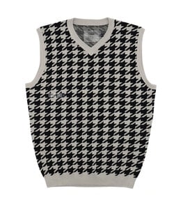 STUDENTS GOLF LAYNE HOUNDSTOOTH SWEATER VEST