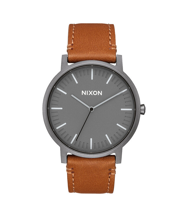 NIXON Porter Leather Watch