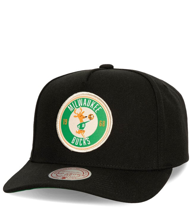 MITCHELL AND NESS Bucks Circle Change Pro Snapback Hat