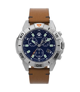 TIMEX EXPEDITION NORTH RIDGE LEATHER STRAP WATCH
