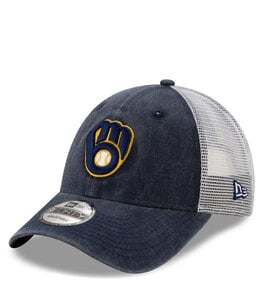 NEW ERA BREWERS CURRENT LOGO TRUCKER 9FORTY HAT