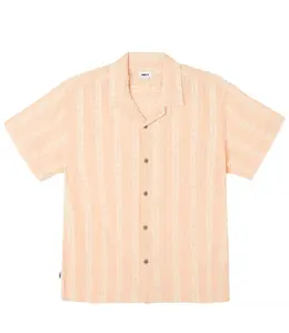 OBEY HARMONY WOVEN BUTTON DOWN SHIRT
