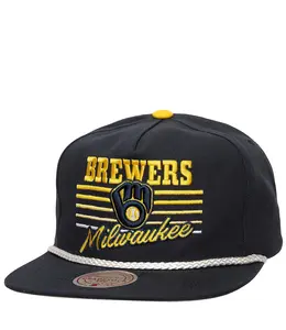 MITCHELL AND NESS BREWERS RADIANT LINES DEADSTOCK SNAPBACK HAT