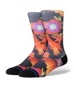 STANCE WATERED POLY BLEND CREW SOCKS