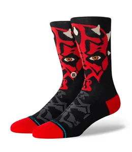 STANCE X STAR WARS PHANTOM MENACE MAUL CREW SOCKS