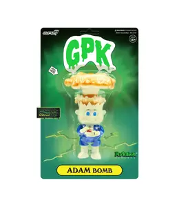 SUPER7 GARBAGE PAIL KIDS REACTION FIGURE - ADAM BOMB (GLOW)