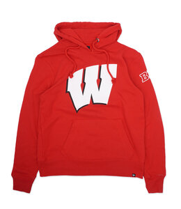 '47 BRAND BADGERS TWO PEAT HEADLINE HOODIE