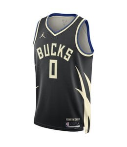 NIKE BUCKS DAMIAN LILLARD STATEMENT SWINGMAN JERSEY