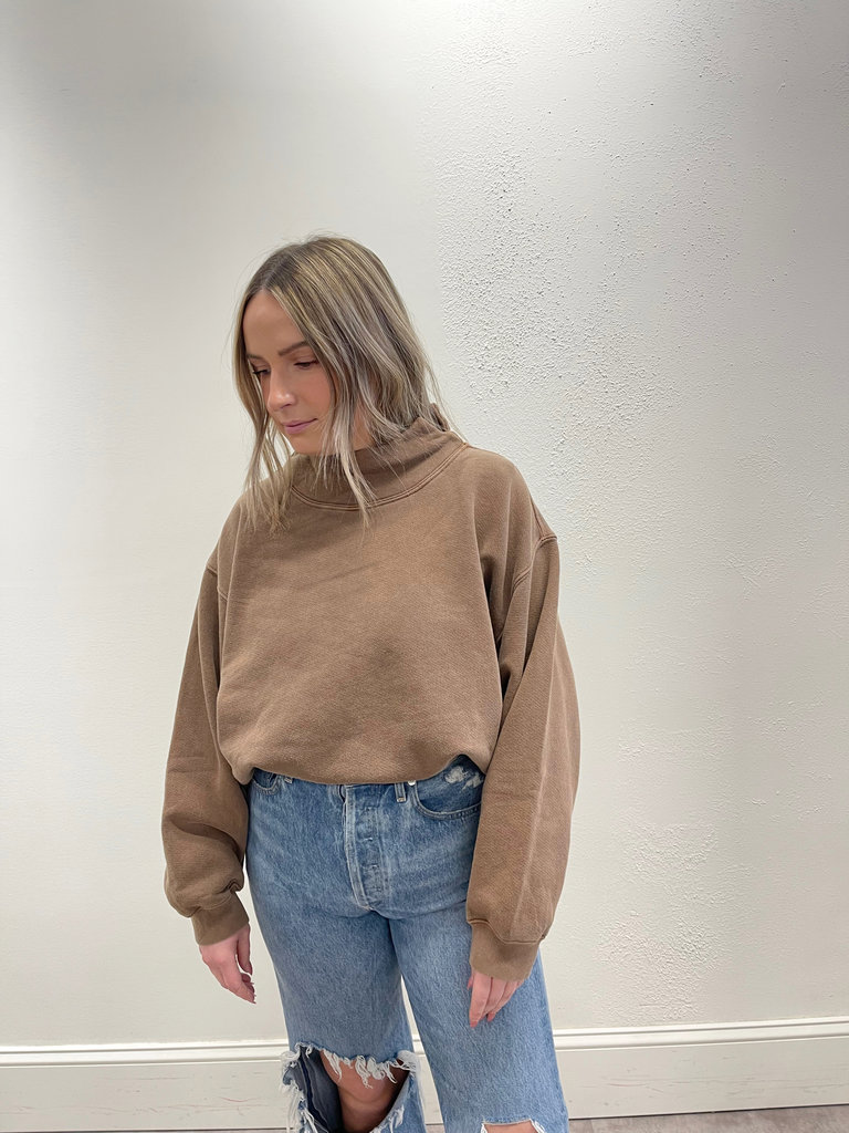 Turtleneck Sweatshirt