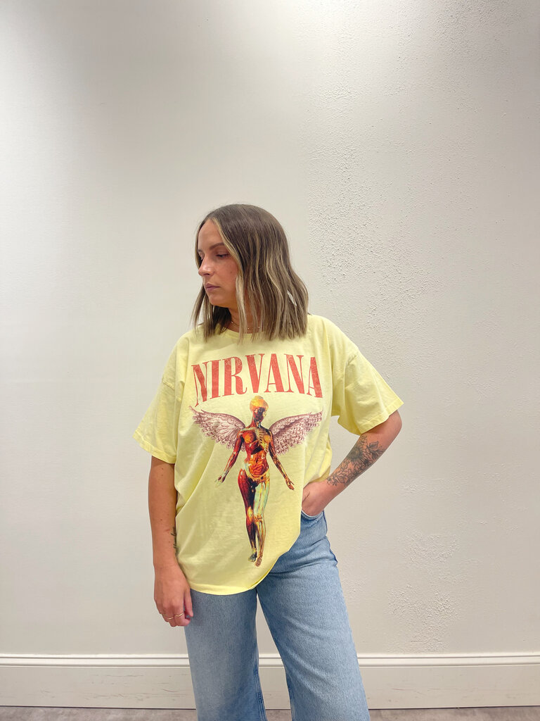 Nirvana In Utero Cover Tee