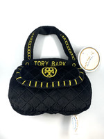 Haute Diggity Dog Tory Bark Black Handbag Dog Toy