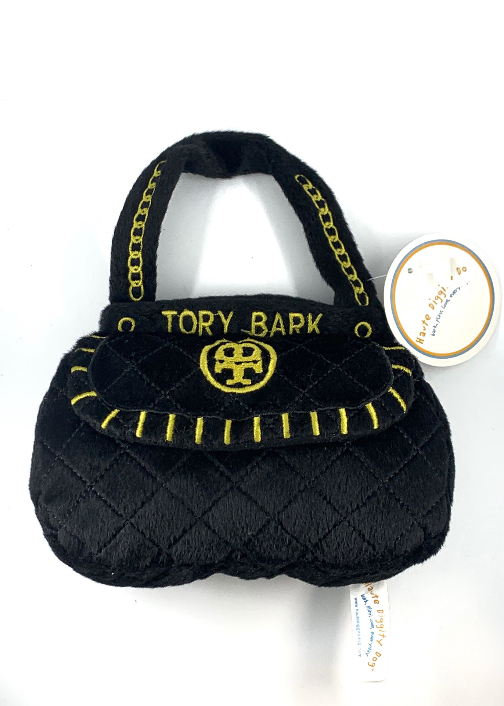 Haute Diggity Dog Tory Bark-Black Handbag