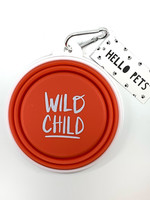About Face Designs Wild Child Dog Bowl