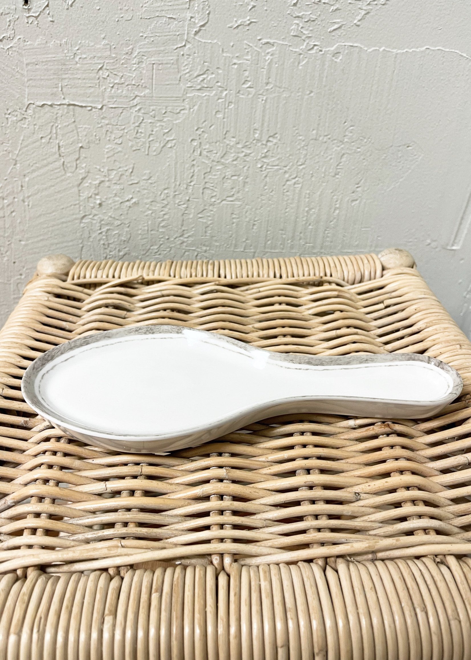 Le Cadeaux Spoon Rustica Antique White