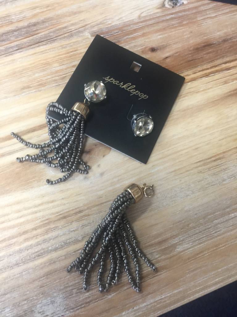Beaded Tassel Earrings – Cynthia Rowley