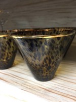 8 Oak Lane Tortoise Martini Glass