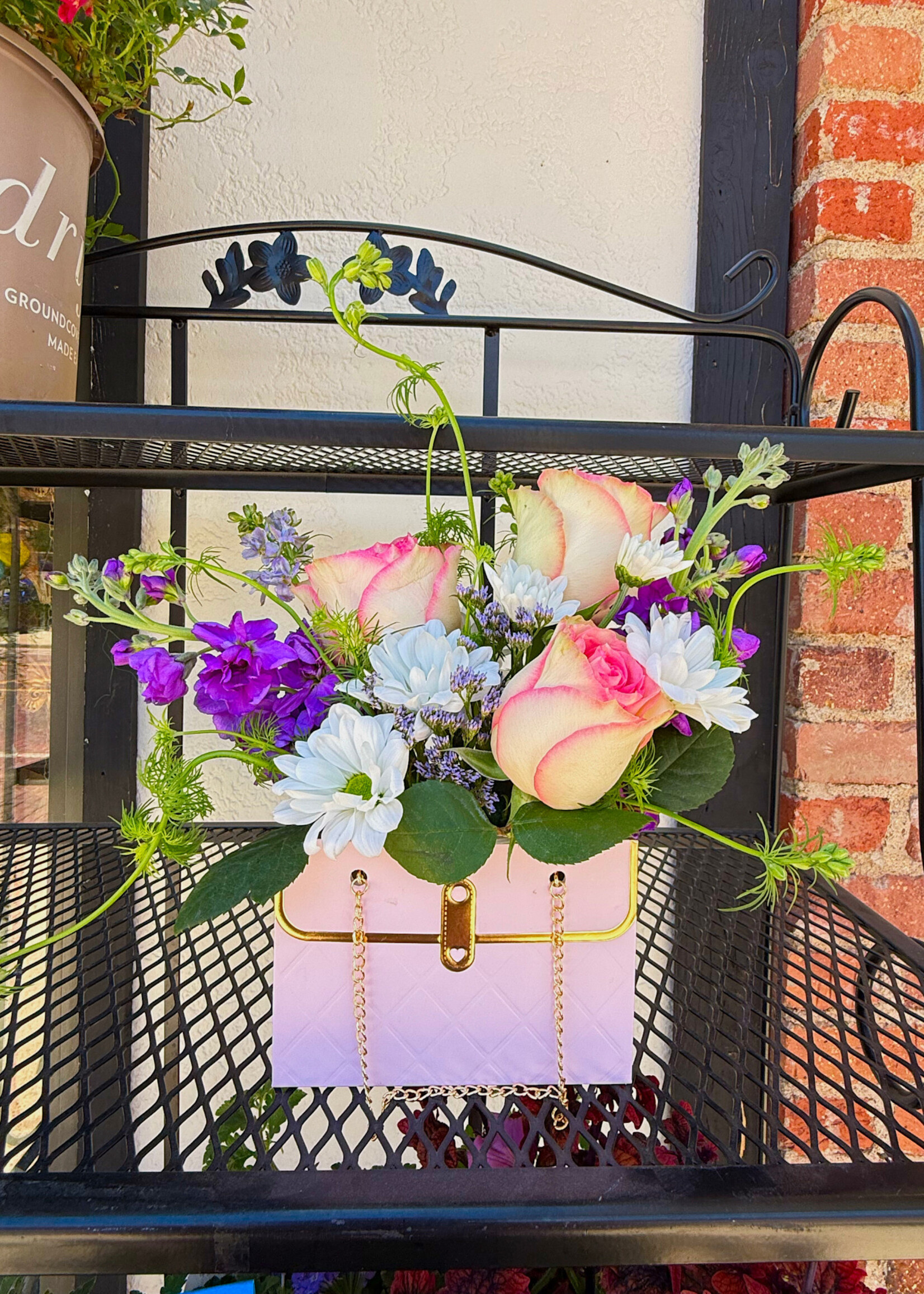 Golden Crown Bloom Bag