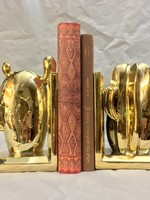Bloomingville Gold-Finish Bookends Set of Two