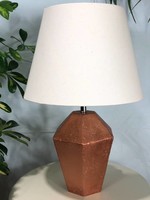 Creative Coop 18" Concrete Lamp with Shade
