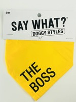 About Face Designs The Boss Small Bandana