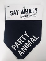 About Face Designs Party Animal Large Bandana