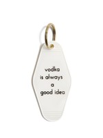 vodka good idea keychain