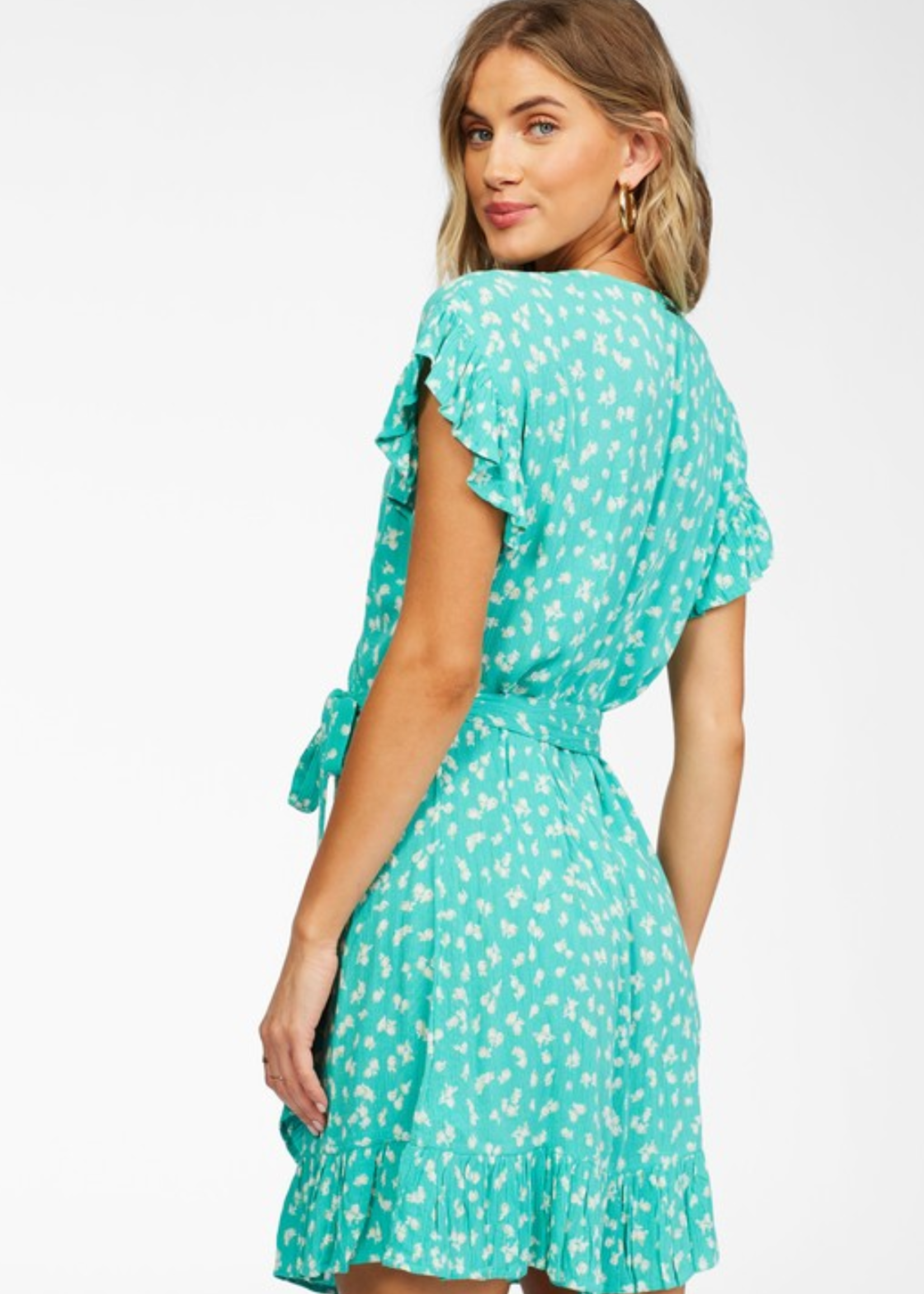 billabong wrap and roll dress