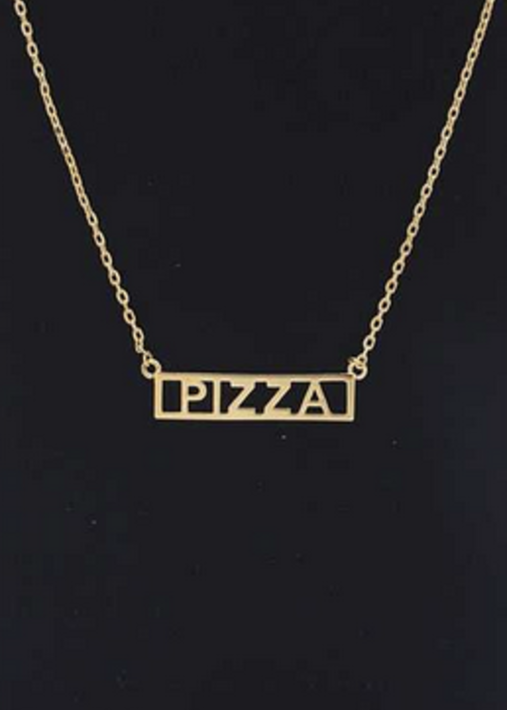 pizza necklace