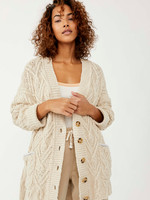 free people montana cable cardigan