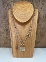 toggle lock necklace
