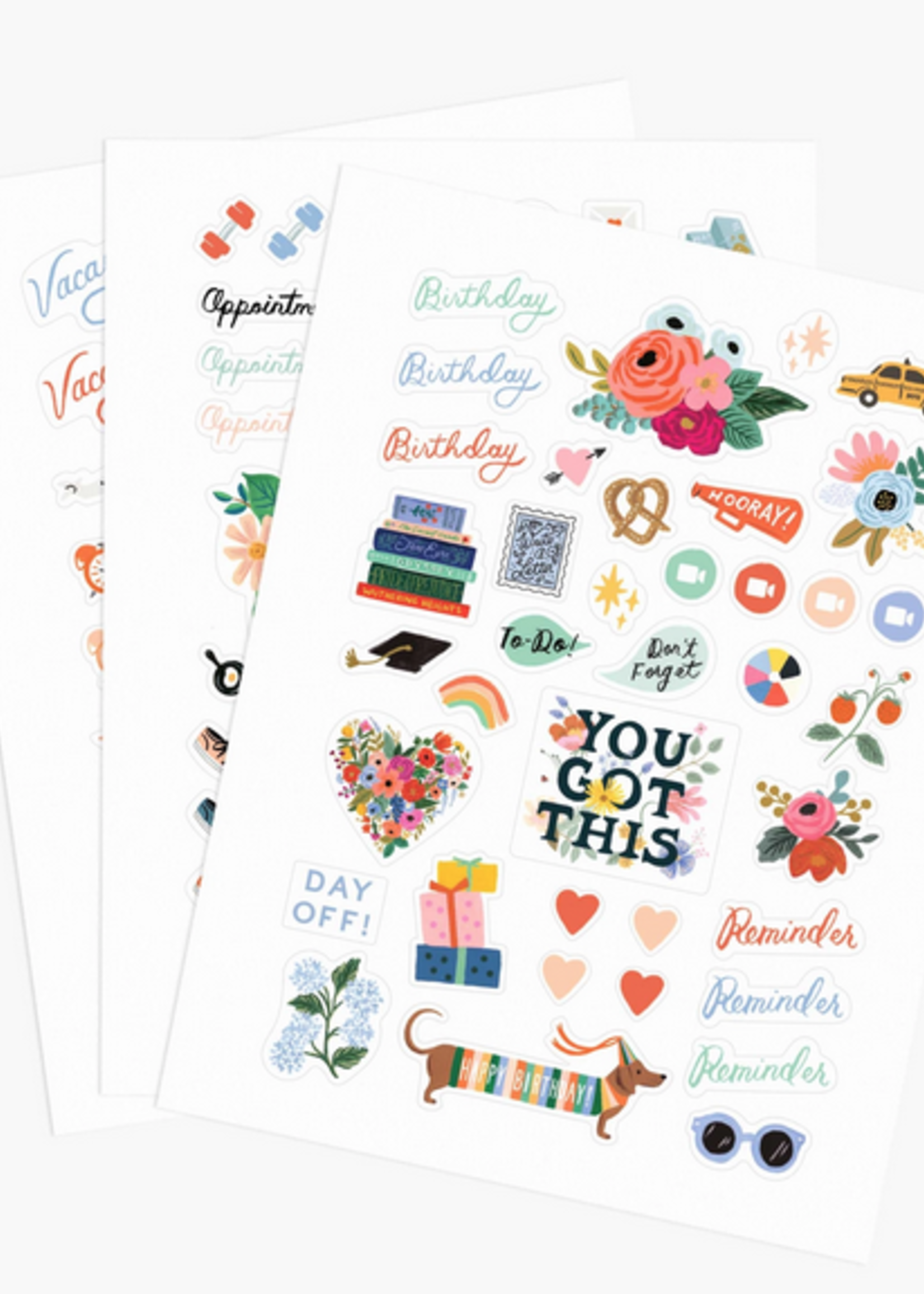 rifle paper co. rifle paper sticker sheets