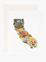 rifle paper co. rifle paper california wildflowers card