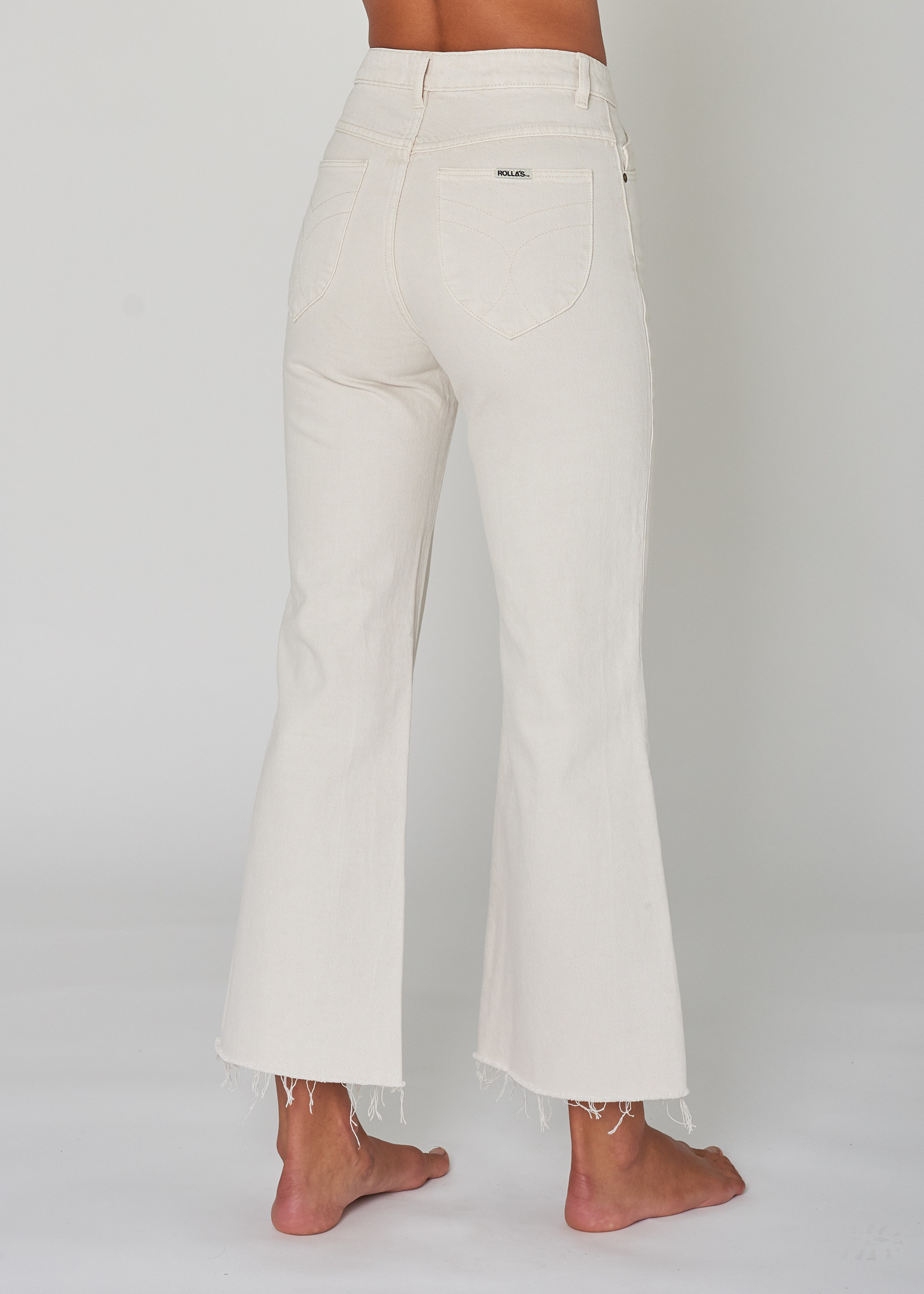 rollas eastcoast crop flare salt - mimi 