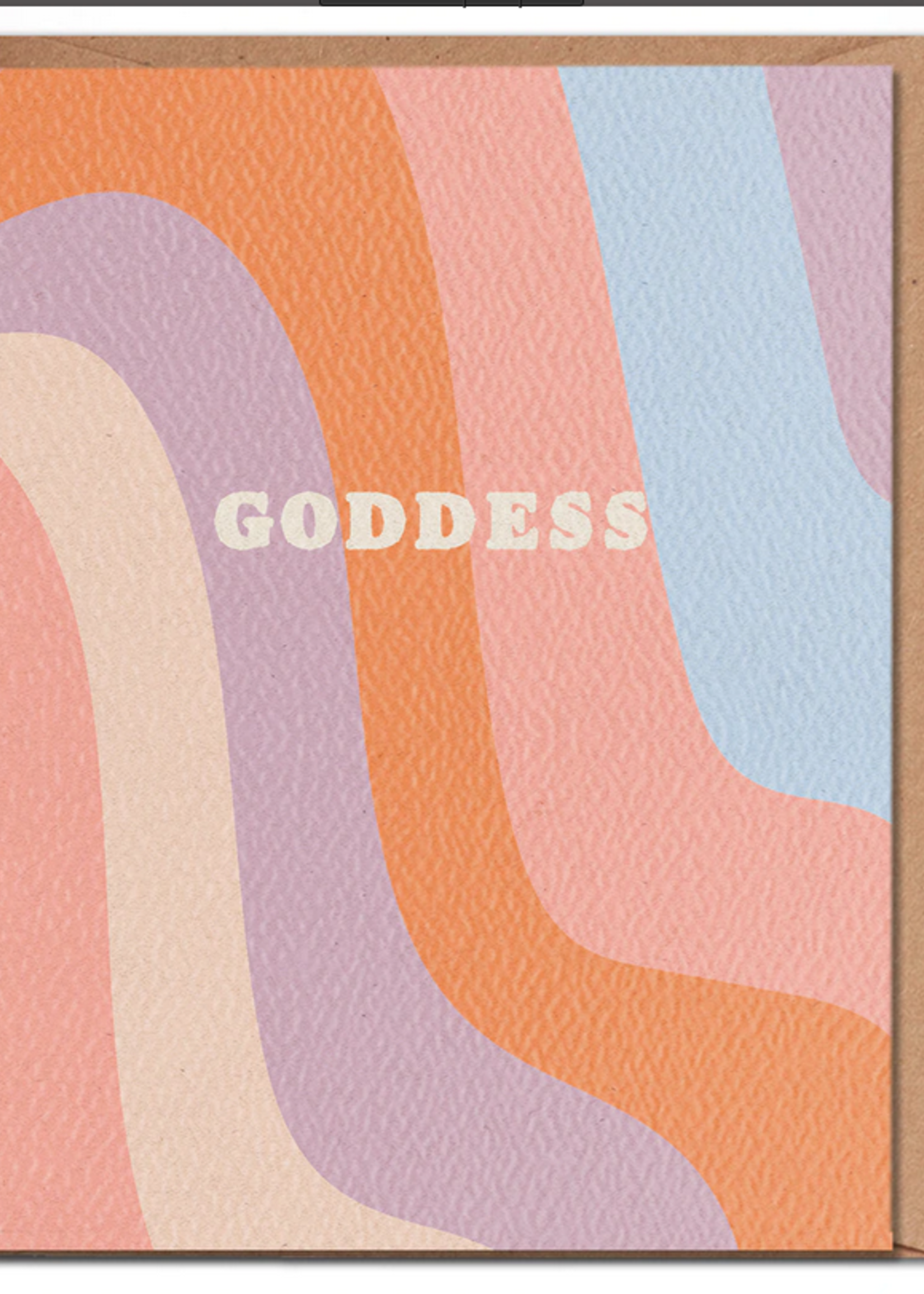 daydream prints goddess card