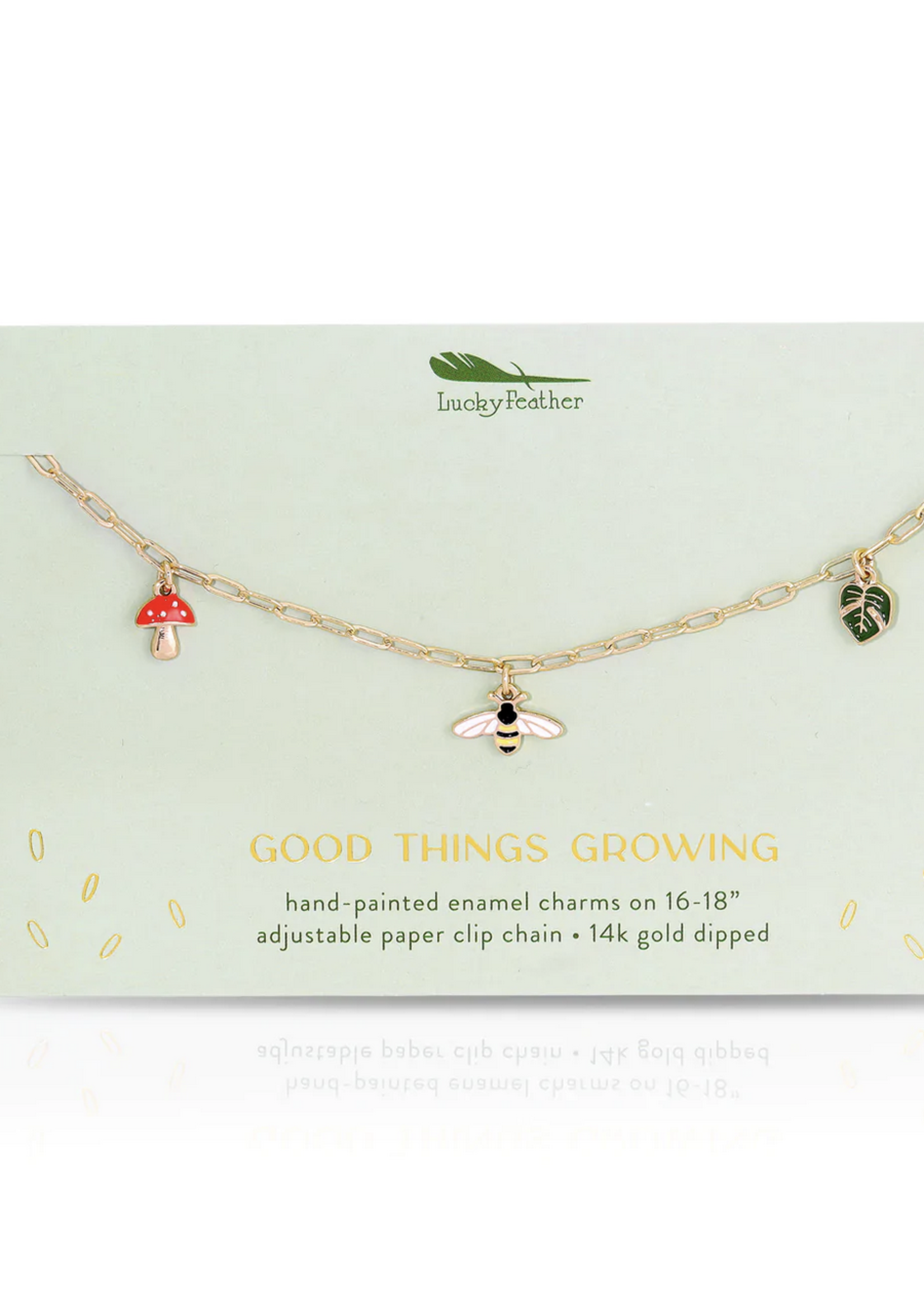 lucky feather lucky feather treasure necklace