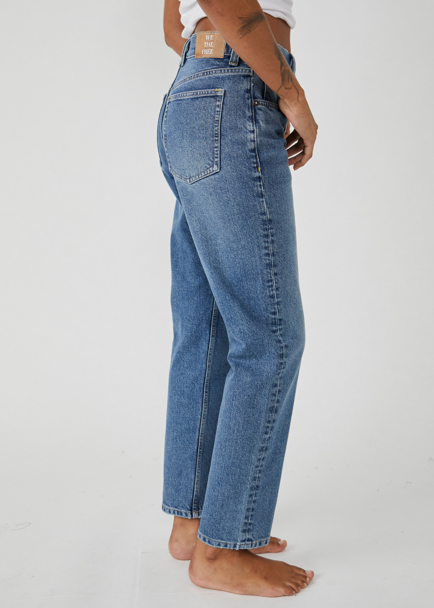 free people free people a new day mid rise jeans