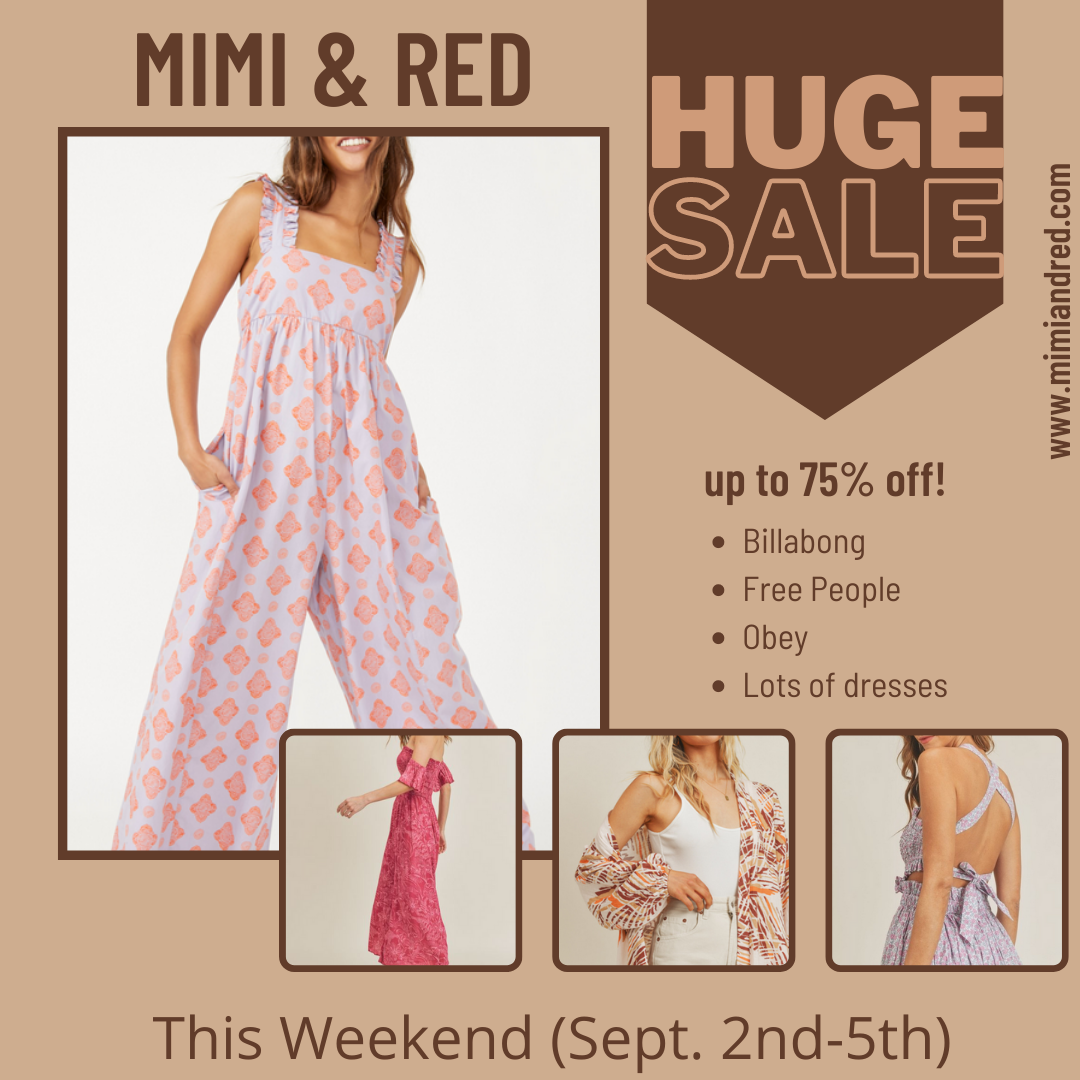 Labor Day Sale this weekend!