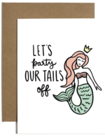 brittany paige mermaid party card