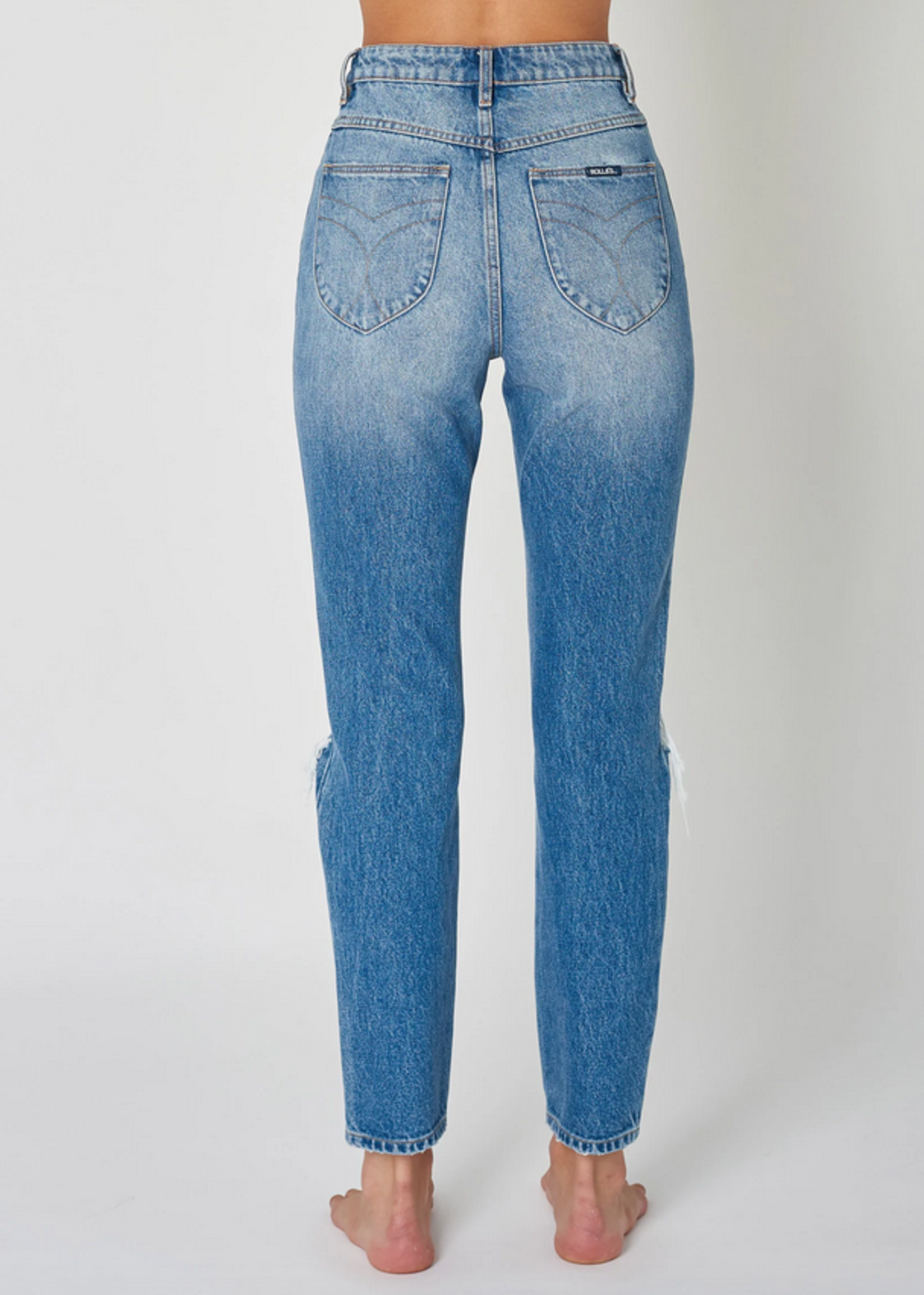 rollas rollas dusters worn vintage blue jeans