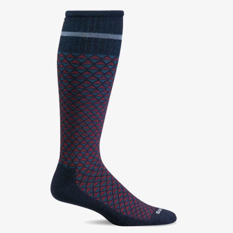 Sockwell Sockwell - Firm Lifestyle Compression - Micro Mix - SW32M - Navy - Men's