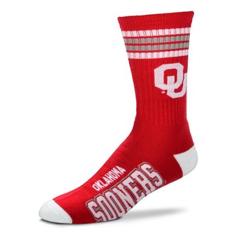 For Bare Feet FBF - 4-Stripe Deuce - Oklahoma Sooners - Unisex
