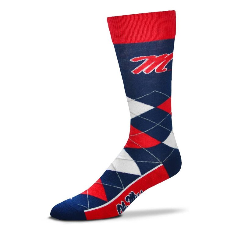 FBF FBF - Argyle Lineup - Mississippi Rebels Ole Miss - Unisex - OSFM