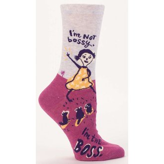 Blue Q Blue Q - I'm Not Bossy - Crew - Women's