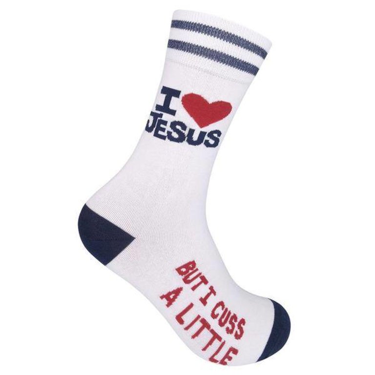 Funatic Funatic - I Love Jesus (But I Cuss A Little) - One Size