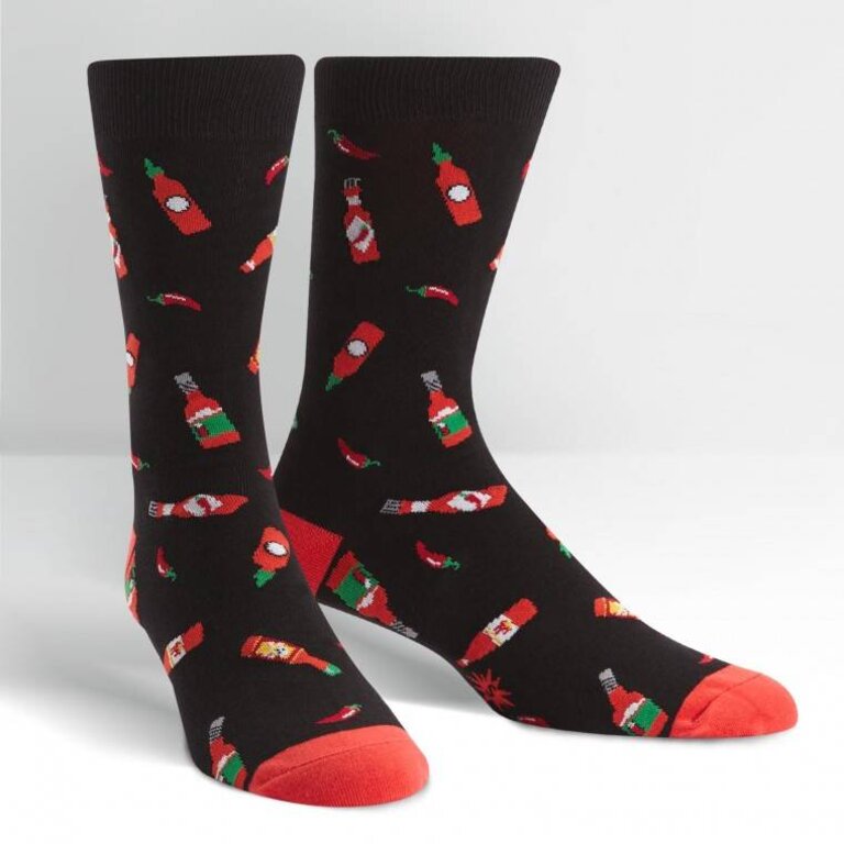 Sock It to Me Sock It To Me - Hot Sauce - MEF0247 - Crew - Men's