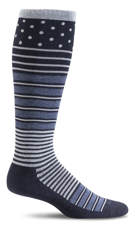 Sockwell Sockwell - Firm Lifestyle Compression - Twister - SW29W - Navy - Women's
